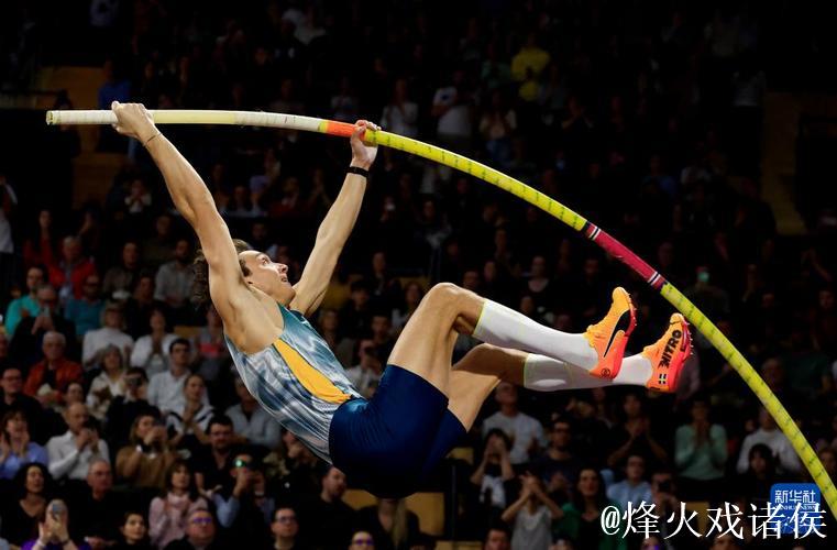 杜普兰蒂斯第13次打破撑杆跳高世界纪录